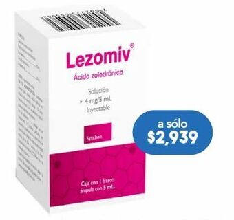 Farmacia San Pablo Lezomiv 1 solución frasco ámpula oferta