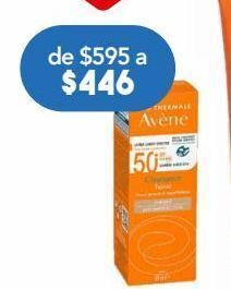 Farmacia San Pablo Avène cleanance protector solar fps 50+ con color oferta