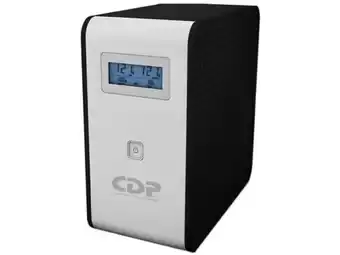 No break cdp r-smart 1010 de 1000va (500w) 5 contactos, respaldo de batería y regulador avr, 5 contactos con supresión.