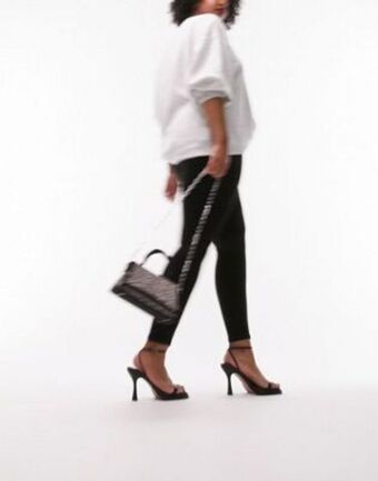 ASOS Topshop curve jamie jeans in black oferta