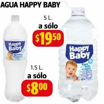 Farmacias Guadalajara Agua Happy Baby 1,5L oferta