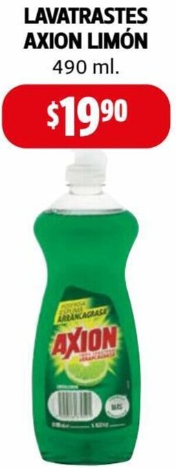 Farmacias Guadalajara Lavatrastes Axion Limón 490ml oferta