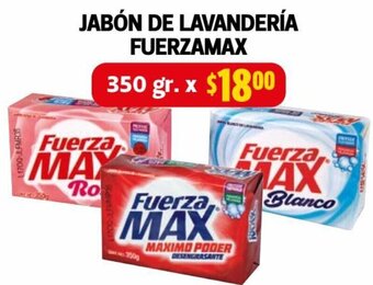 Farmacias Guadalajara Jabón de Lavandería Fuerzamax 350g oferta