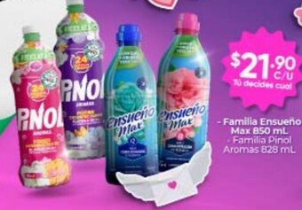 Farmacias Guadalajara Familia Ensueño Max 850ml oferta