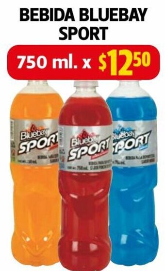 Farmacias Guadalajara Bebida Bluebay Sport 750ml oferta