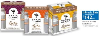 Walmart Variedad de Leche Santa Clara 1L oferta