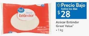 Walmart Azúcar Estándar Great Value 1kg oferta