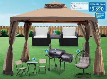 Toldo con Mosquitero 3 x 3m