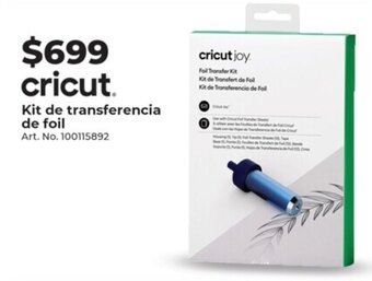 Cricut Kit de Transferencia de Foil