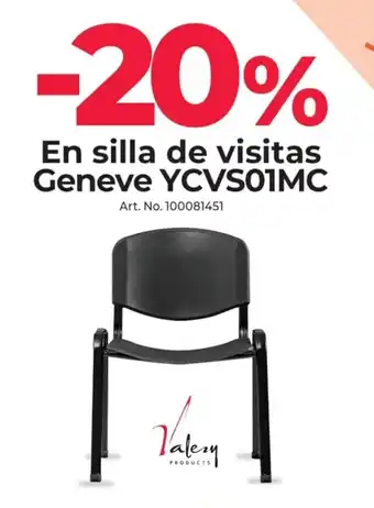Super Colchones En Silla de Visitas Geneve YCVS01MC oferta