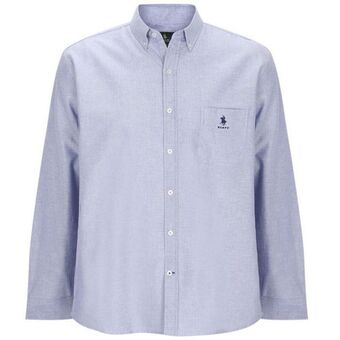 Sears Camisa talla plus lisa manga larga rcb polo club para hombre oferta