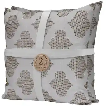 Sears 2 cojines decorativos dream home sonia 50x50 ivory oferta