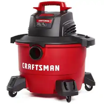 Sears Aspiradora de 6 galones y 3.5 hp para seco y mojado mod. cmxevbe17584 craftsman oferta