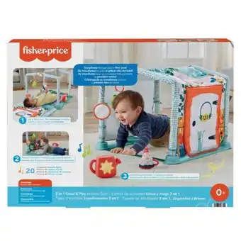 Juguetibici Fisher price gimnasio de cabaña 3 en 1 hjk45 oferta