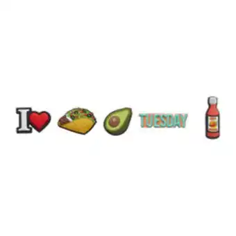 Jibbitz™ taco tuesday 5 pack