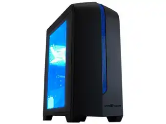 Pc gamer vorago csg500, procesador amd ryzen 5 5600g (hasta 4.4 ghz), memoria de 16gb ddr4, ssd de 480gb, video radeon graphi