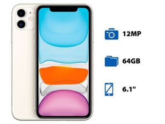 PCEL Smartphone apple iphone 11: procesador a13 bionic, almacenamiento de 64 gb, pantalla liquid retina hd de 6.1 oferta