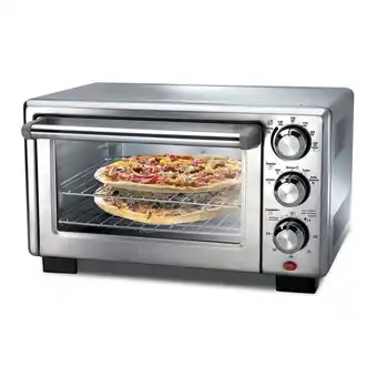 Horno eléctrico 18 lts acero oster