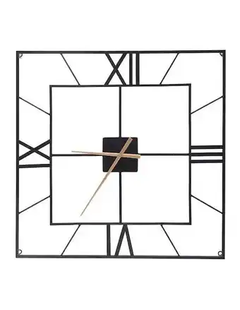 Reloj de pared haus kids & teens romanos de metal