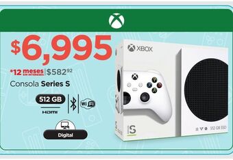 Chedraui Consola xbox series s 512gb blanco oferta