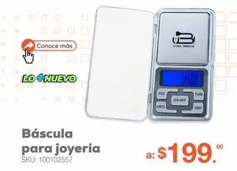 Báscula para joyeria