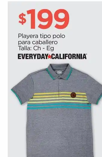 Chedraui Polo everyday california oferta