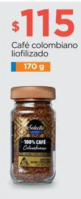 Café selecto colomb liofilizado 170 gr