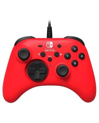 Gameplanet Control alambrico nintendo switch hori pad rojo oferta
