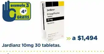 Jardianz 10mg 30 tabs