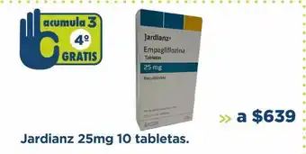 Farmacia San Pablo Jardianz 25mg 10 tabs oferta