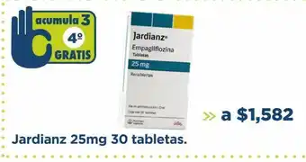 Farmacia San Pablo Jardianz 25mg 30 tabs oferta