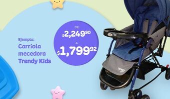 DelSol Carriola mecedora trendy kids oferta