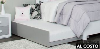 Cama baja para cuna paris blanco
