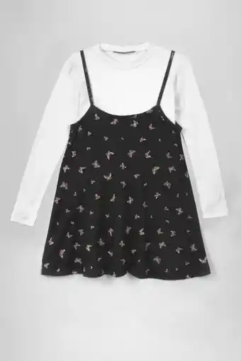 Santory Conjunto vestido y playera para niña oferta