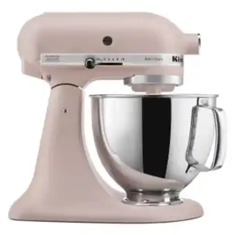 Batidora de pedestal 4.7 l kitchenaid artisan feather pink