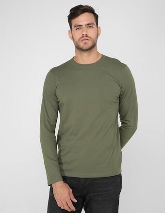 GAP Playera cuello redondo para hombre oferta