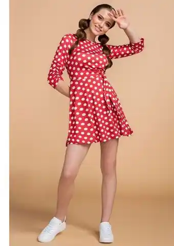 Andrea Vestido rojo 3120286 oferta