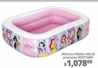 Alberca inflable infantil princesas bestway