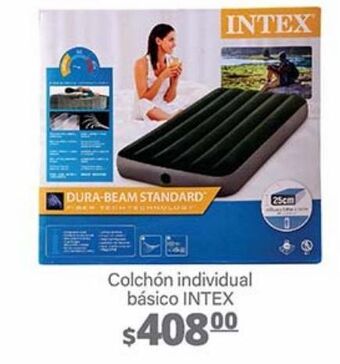 La Comer Colchón individual básico intex oferta