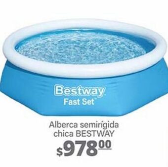 La Comer Alberca semirígida chica bestway oferta
