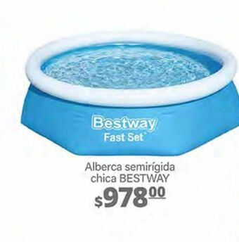 Alberca semirigida chica bestway