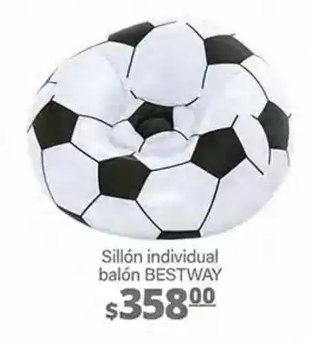 Sillón individual balón bestway