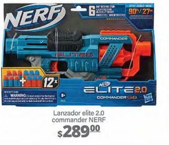 Lanzador elite 2,0 commander nerf