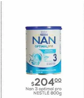 Fresko Nan 3 optimal pro nestlé 800g oferta
