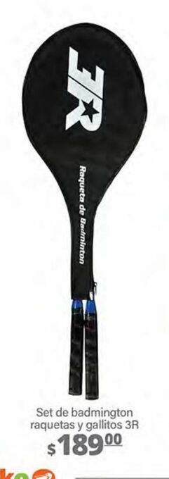 Fresko Set de badmington raquetas y gallitos 3r oferta