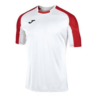 Joma Camiseta manga corta hombre essential blanco rojo oferta