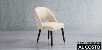 Casa de las Lomas Silla vita blanco negro oferta