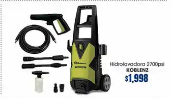 Hidrolavadora 2700psi koblenz
