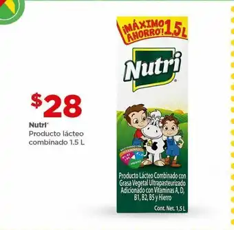Bodega Aurrerá Bebida láctea nutri 1.5l oferta