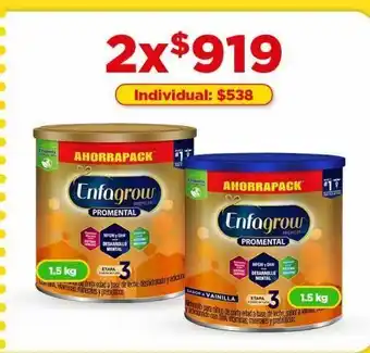 Bodega Aurrerá Leche infantil enfagrow 1.5kg oferta